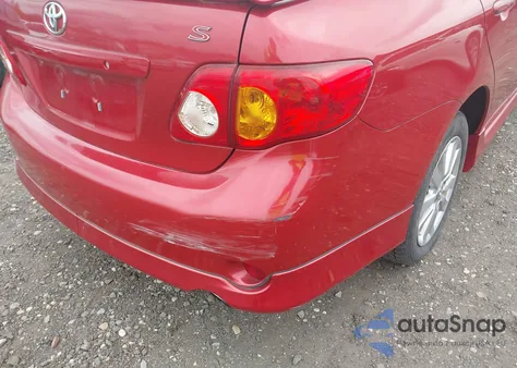 2010 Toyota Corolla S из США, поврежденный, VIN 2T1BU4EE1AC439692